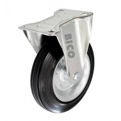 Колесо Y 200 (183-001-200) с кронштейном металл/резина 