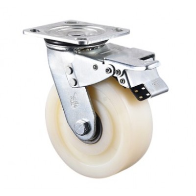 Колесо SB150 (322-030-150, 2150PAB13) с кронштейном поворотным с тормозом