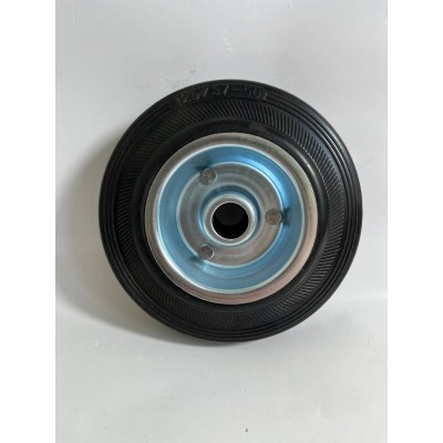 Колесо 125x35 ось 15x40 (000-010С-125) металл/резина Lw