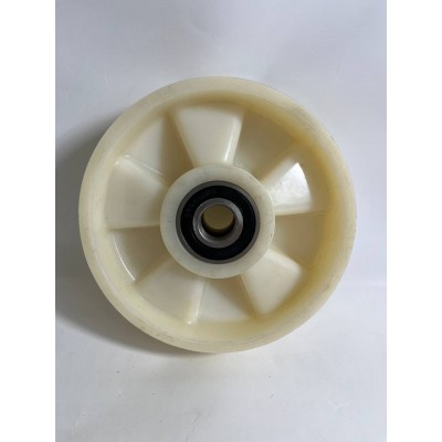 Колесо 160х50 ось 20х50/45 (000-030С-160) полиамид 2x6204RS C КНР