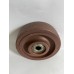Колесо 100x32 ось12x38 (000-047C-100)  термостойкий пластик (-15°C~280°C) Коричневый, Lk 2x6001 C КНР