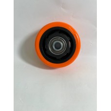 Колесо 75x32 ось 10x40 (000-069C-075 пластик/PVC Lk 6001 C КНР