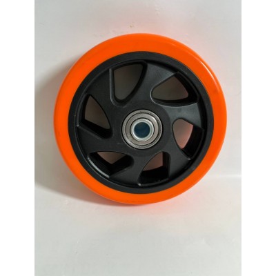 Колесо 125x32 ось10x40 (000-069C-125) пластик/PVC Lk 6001