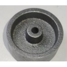 Колесо 100x32 ось 10x50 (000-095V-100) металл 