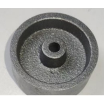 Колесо 75x32 ось 10x50 (000-095V-075) металл 