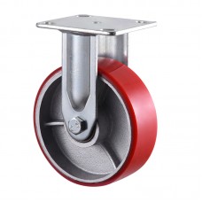 Колесо SB 200 (323-225-200, 2200F04) с кронштейном чугун/полиуретан V КНР