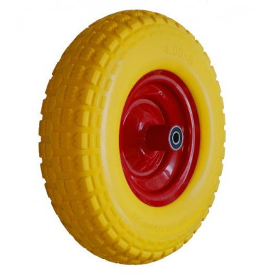 Колесо PU 368х68 (3.25-8) ось 16х90 (мет.д) Lk С