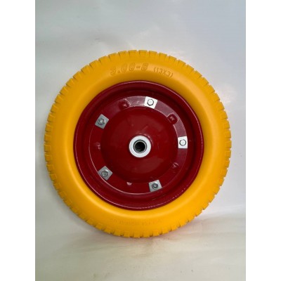 Колесо PU 347х66 (3.00-8)ось 16х90(мет.д)Lk С КНР