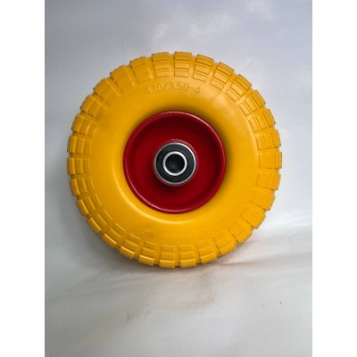 Колесо PU 275x87 (3.50-4) ось 20x75 (000-404-275) Fm Lk 2x6204RS С КНР