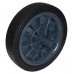 Колесо 250x45 ось 22x100 (000-320-250) пластик/резина Ls B