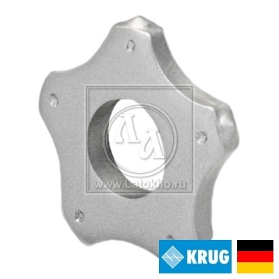 Пятигранный нож (ламель) на фрезеровальные барабаны 180, 200 мм KRUG 5-pt. Star cutter (Германия)