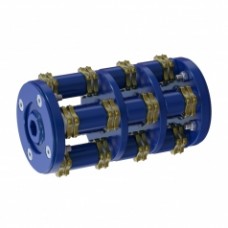 Фрезеровальный барабан (фреза) с пятигранными ножами для нанесения насечек 15 мм с шагом 40 мм LATOKHO DSCN 200 15/40