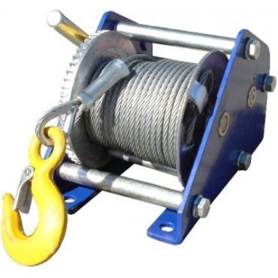 Лебедка ручная Дина-2 с блоком БМ 1,0-0,1