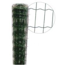 Сетка ограждения с полимерным покрытием 1.5m/10m 50/100*2.0/2.5 Сетка ограждения с полимерным покрытием 1.5m/10m 50/100*2.0/2.5