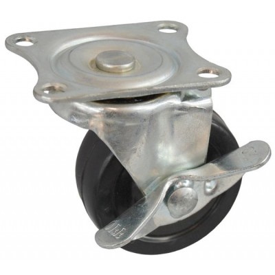 Колесо J 50 (272-071-050) с кронштейном поворотным резина с тормозом