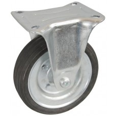 Колесо С 160 (103-009-160) с кронштейном металл/резина сборный диск