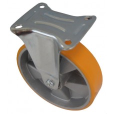 Колесо C 200 (103-245-200) с кронштейном алюминий/полиуретан