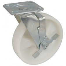 Колесо SA 200 (302-030-200) с кронштейном поворотным полиамид с шариковым подшипником с тормозом