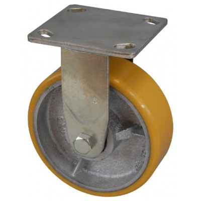 Колесо SD 200 (323-225-200) с кронштейном чугун/полиуретан