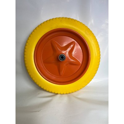 Колесо PU 400х100 (16"х4.00-10)ось 12/110 (мет.д) Lk C КНР