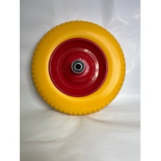 Колесо PU 360х80 (3.25-8)ось 20x110 (000-414-360) (мет.д.) Fm Lk 2x6204RS С Колесо PU 360х80 (3.25-8)ось 20x110 (000-414-360) (мет.д.) Fm Lk 2x6204RS С