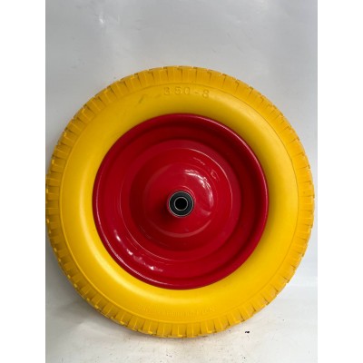 Колесо PU 375х87 (3.50-8)ось 12х150 (000-411-375)(мет.д)2x6201 RS 