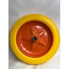 Колесо PU 350х100 (4.00-6) ось 12/110 (000-406-350) Fm Lk C б/о С КНР Колесо PU 350х100 (4.00-6) ось 12/110 (000-406-350) Fm Lk C б/о С КНР